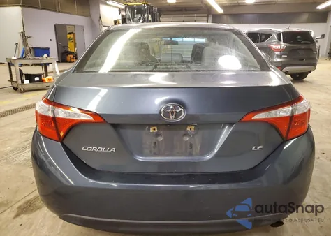 2014 Toyota Corolla L из США, поврежденный, VIN 5YFBURHE9EP088254